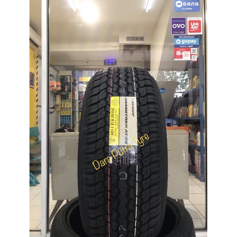 ban 265/60 r18 Dunlop Grandtrek AT25 265 60 18 (pajero & fortuner)