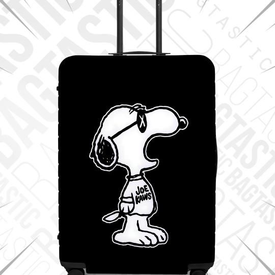 Bagtastic Sarung Koper Luggage Cover Bahan Scuba Ukuran M - Medium Size 22 - 24 Inch Dengan Banyak M