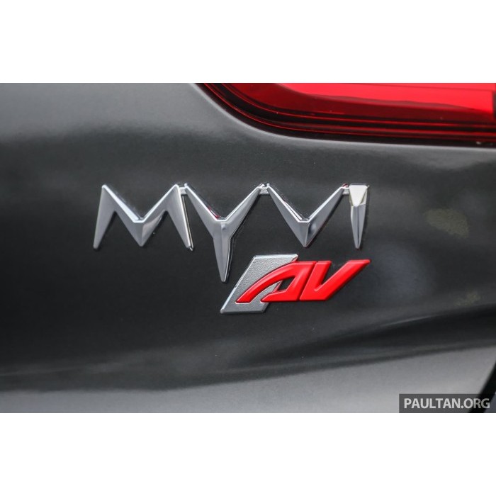 Emblem Tulisan Advance Myvi 2018 Original