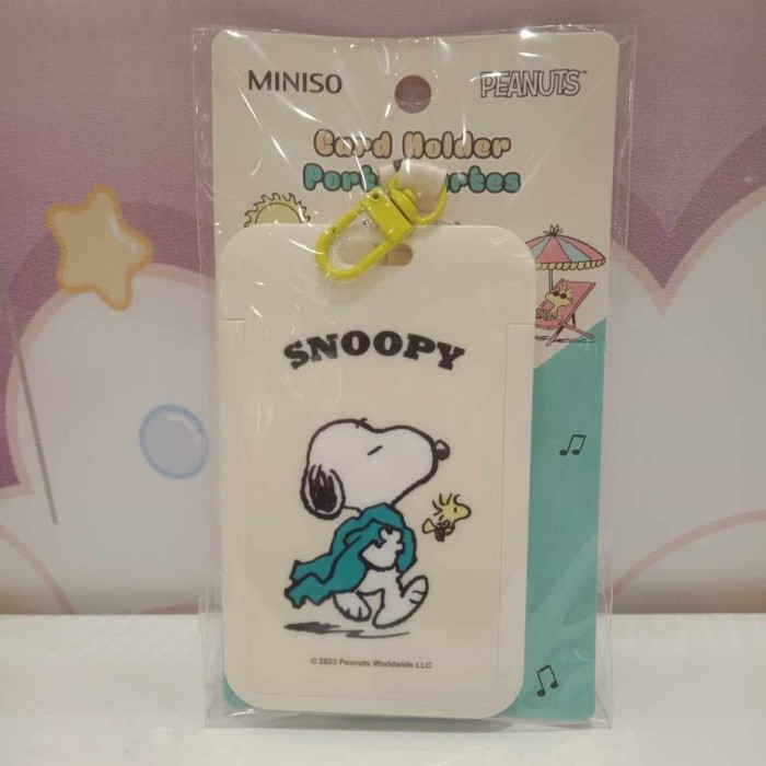 

Terlaris Miniso Tempat Kartu dengan Tali - Snoopy Summer Travel Collection SALE