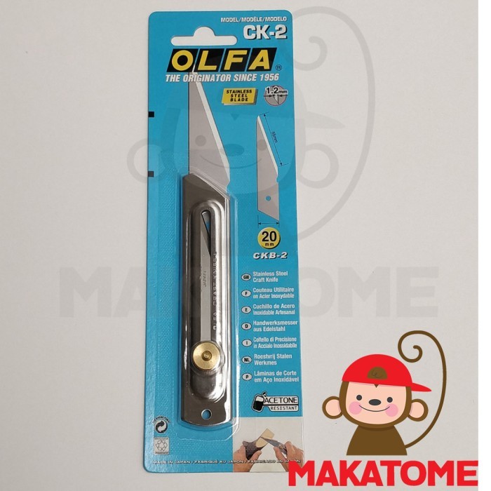 

Terlaris OLFA Craft Knife CK-2 stainless steel pisau cutter hobby kayu japan SALE