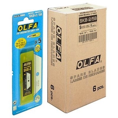 

Terlaris Spare blade for Safety Knives Olfa SKB-2/5B Spare Blade Isi Cutter SALE