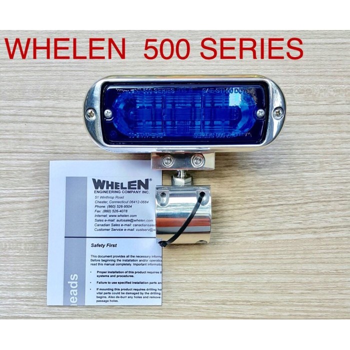 Whelen 500 series/harley/moge/strobo/strobe/sirine/lampu
