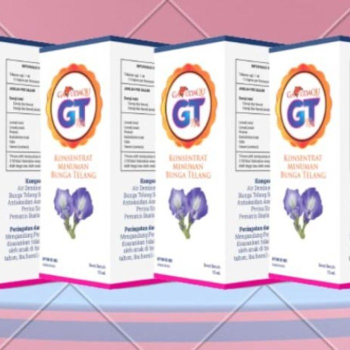 

4 BOTOL GARUDAQU GT BUNGA TELANG BPOM ORIGINAL