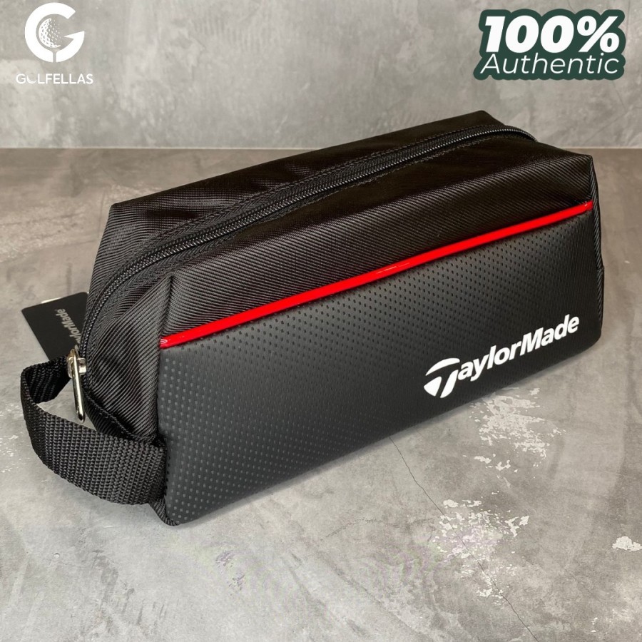 Taylormade Golf True Lite Pouch Black Red