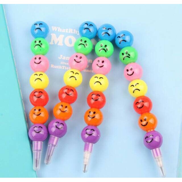 

PENSIL 001 PENSIL SUSUN RAINBOW SMILEY