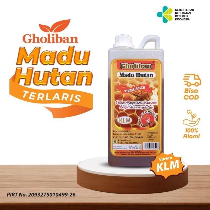 

Madu KLM Gholiban 1 kg / Madu Super Sakinah 1kg