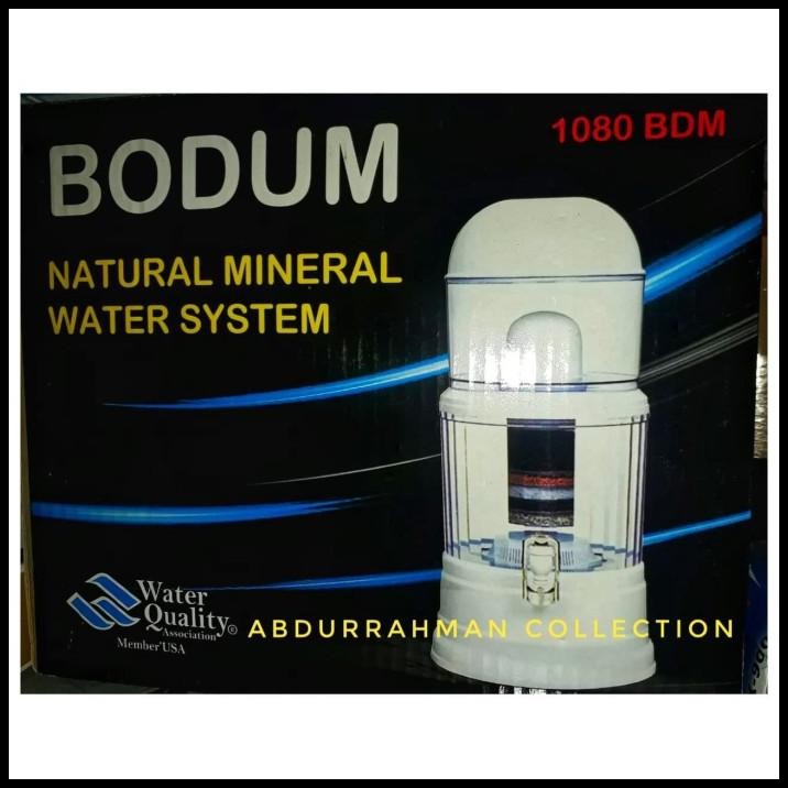 BODUM NATURAL MINERAL WATER SYSTEM / PENYARING AIR MINERAL