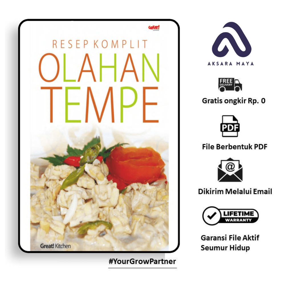 

362. Resep Komplit Olahan Tempe (Great Kitchen) (AM)