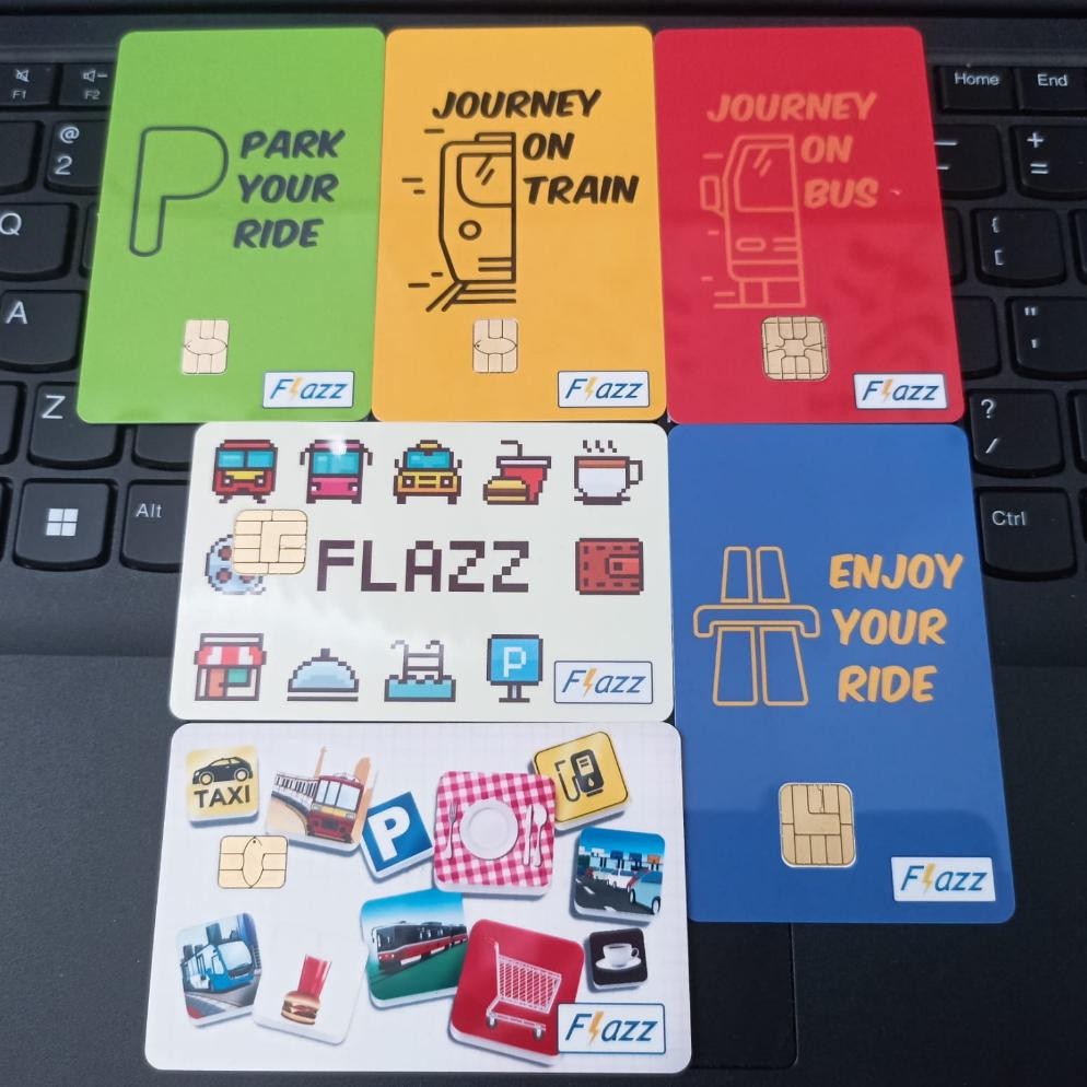 

VIRAL Kartu Flazz BCA Transportasi Logo Gen 1 Emoney yui-7