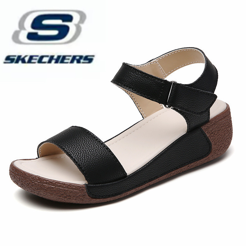 skechers_ sepatu wanita skechers_ sandal untuk Wanita sepatu wanita Sepatu kulit kasual wanita sepat