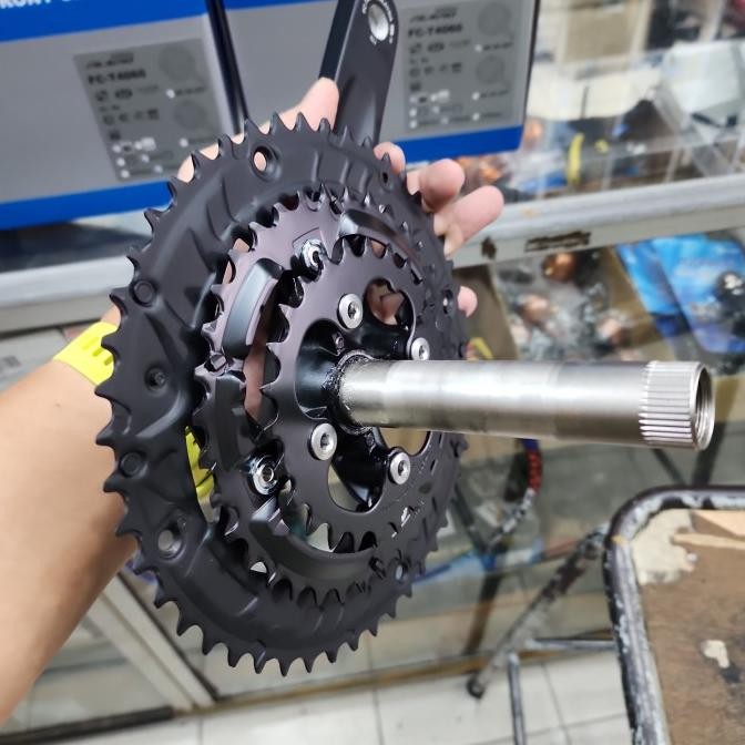 [ Sonlo ] Crank Set Alivio Fc T4060 48 36 26 Arm 170 Original Alivio Fc 4060 Ht2