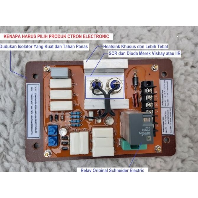 Avr Generator 3 Phase Atau Avr Genset 3 Phase Without Box