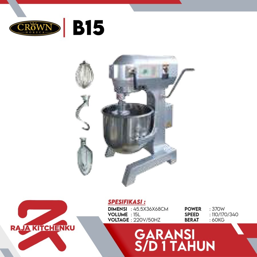 crown mixer B15 / B-15 / B 15