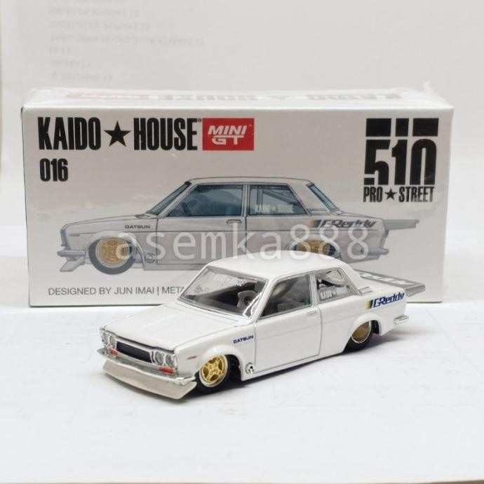 Minigt 1/64 kaido house Datsun 510 pro street greddy