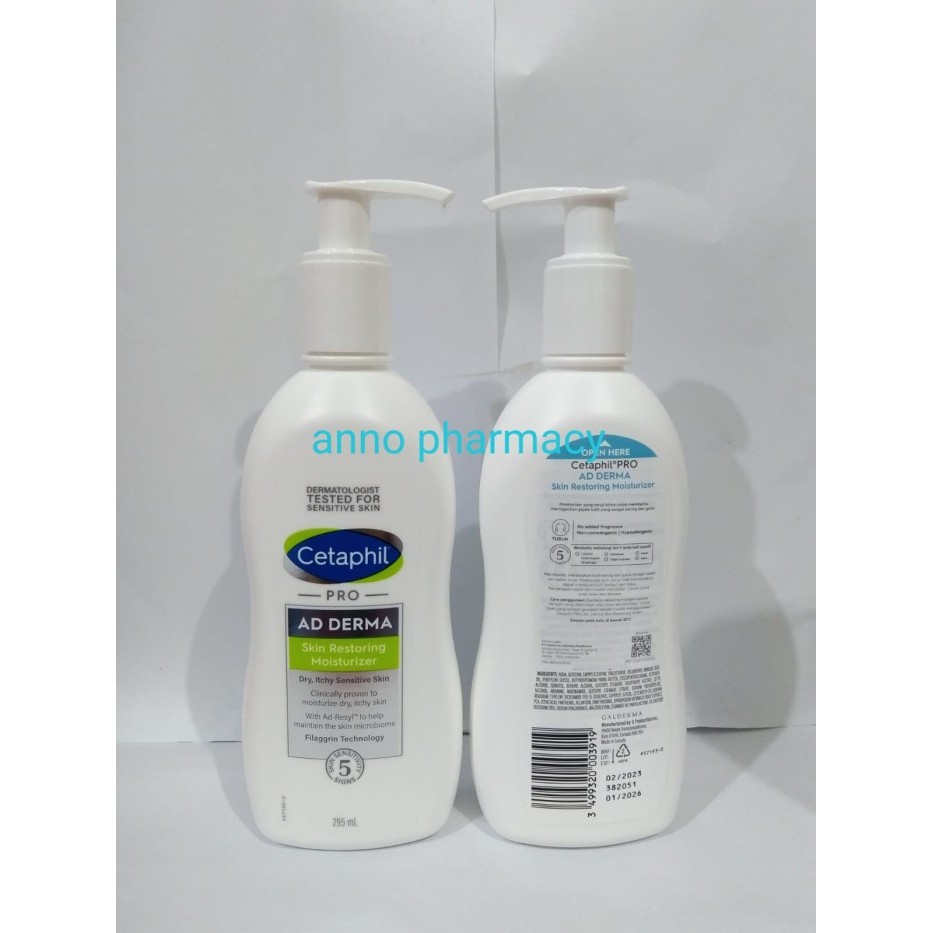 Cetaphil Pro Ad Derma Cetaphil Restoraderm Body Moisturizer Lotion