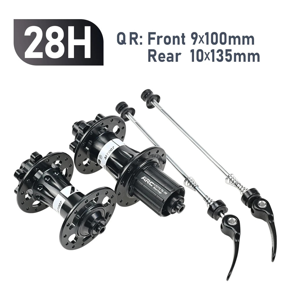 ARC MT007 HG 8/9/10/11 Kecepatan 28 Lubang 4 Bantalan Tersegel 4 Pawl MTB Quick Relax QR/TA Hub Sepe