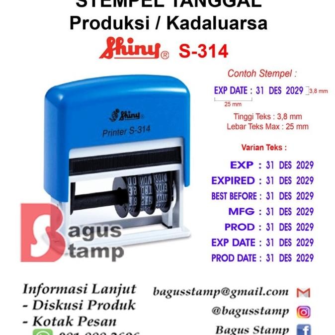 

Sale Stempel Expired / Tanggal Kadaluarsa Shiny S314