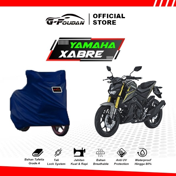 Body Cover Motor Xabre / Sarung Motor Yamaha Xabre  / Selimut Sepeda Motor Xabre