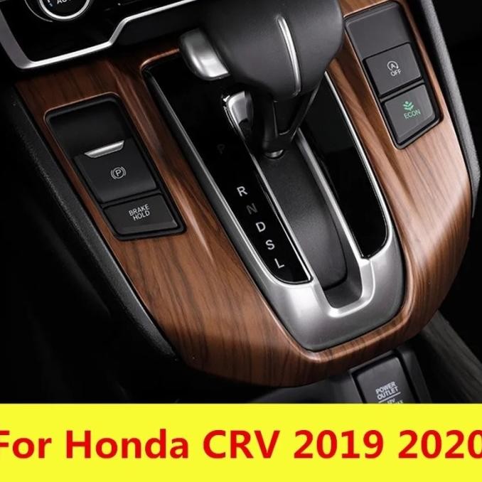 Hits Cover Gear Panel Wood Honda Crv Turbo 2017 - Up