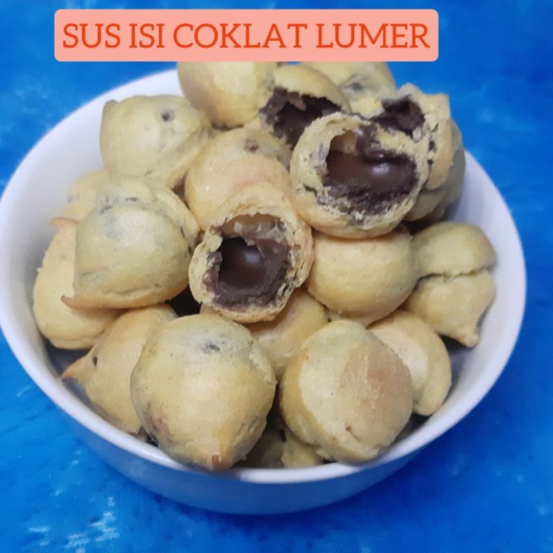 

SOES COKLAT LUMER PREMIUM SOES KERING ISI COKLAT MELELEH