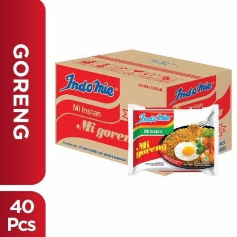 

Indomie Goreng 1 dus 40 pcs