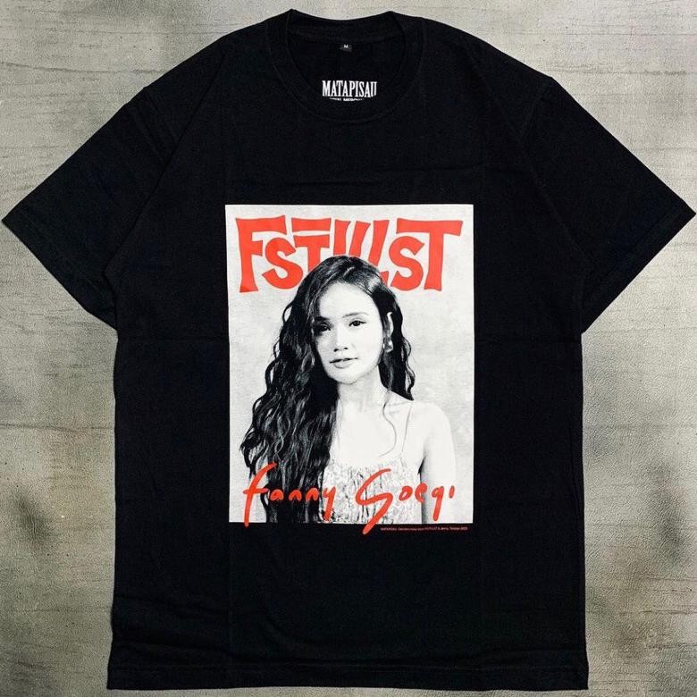 Terviral T-Shirt Fstvlst X Fanny Soegi Enam Masa Black & White Bahan Cotton Combad 24.S