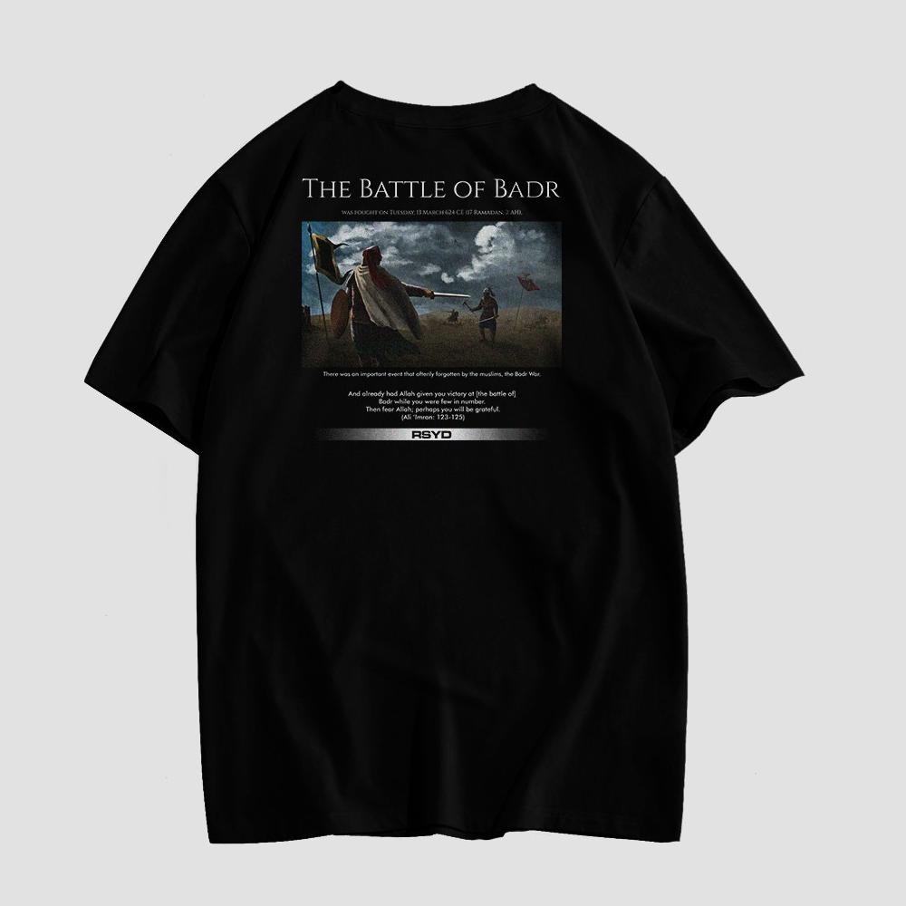 Terviral Rsyd The Battle Of Badr Tshirt Kaos Dakwah