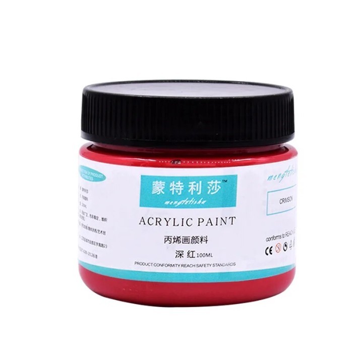 

promo! 100/300ML Cans of Acrylic Paint Waterproof and Sunproof Textile W