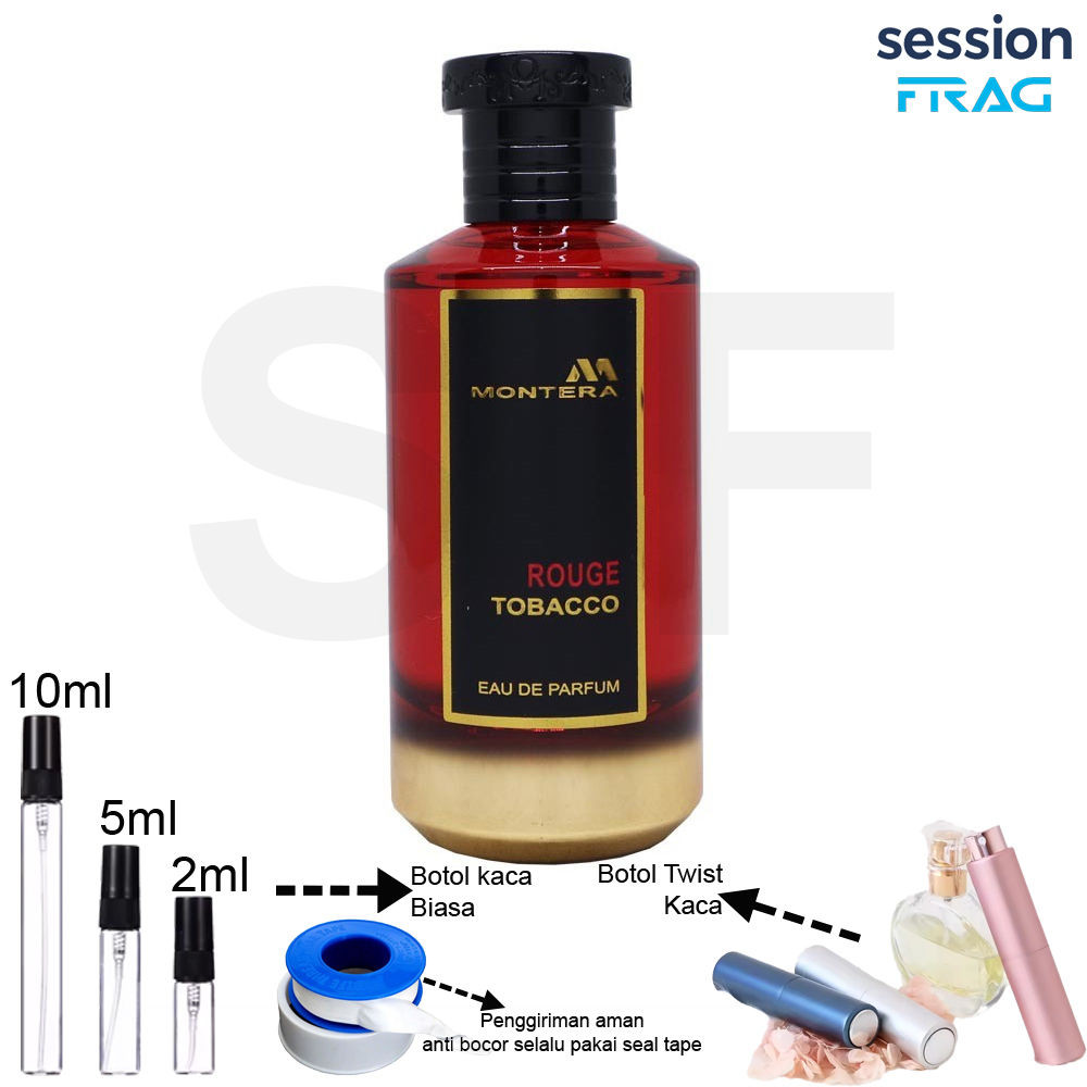 Decant Parfum Fragrance World Montera Rouge Tobacco EDP