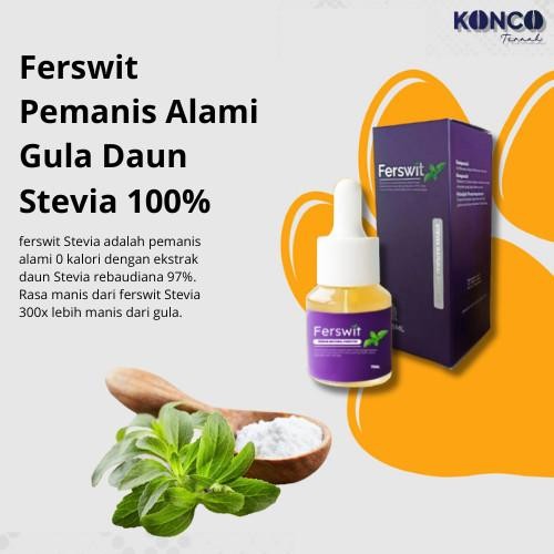 

Ferswit Pengganti Gula Alami Ekstrak Daun Stevia 15Ml Hewan