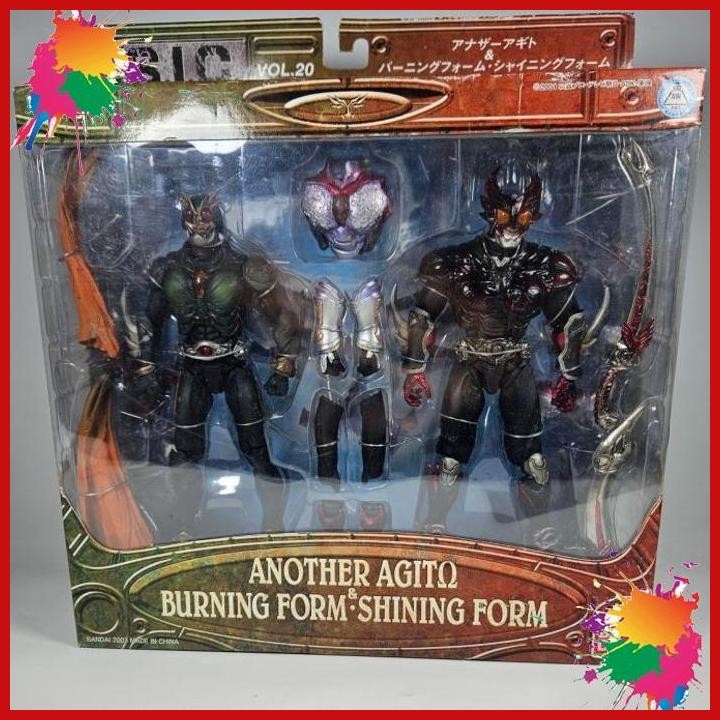 (AGS) SIC KAMEN RIDER AGITO BURNING SHINING FORM & ANOTHER AGITO BANDAI RARE