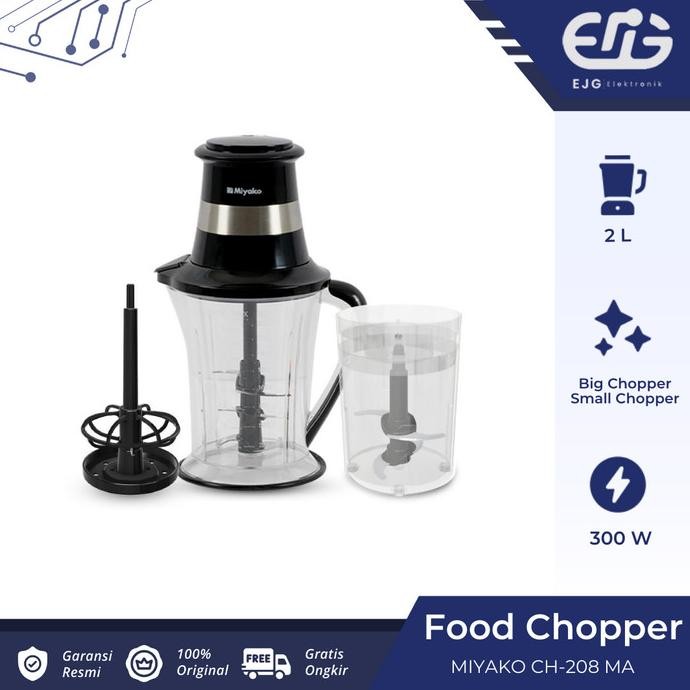 Miyako Chopper Blender CH 208 MA Food Processor Pelumat Daging CH208MA