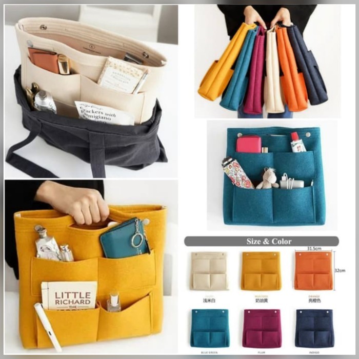 Tas Multifungsi Daleman Tas / Organizer Insert Bag Dual in Bag LARGE