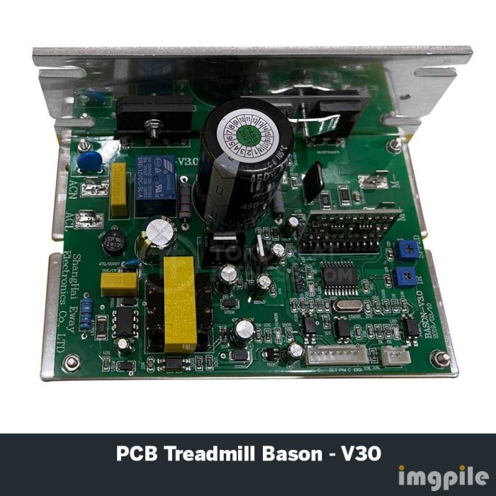 PCB Treadmill Bason - V30 | Sparepart Mainboard Treadmill Elektrik | Pengganti PCB Mesin Treadmill