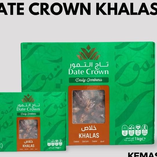 

Kurma Date Crown Khalas 1Kg