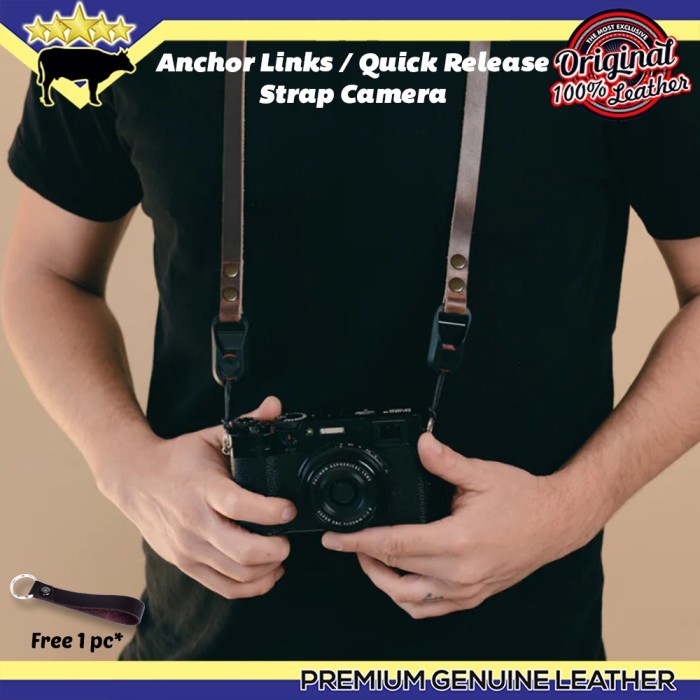 ANCHOR LINKS LEATHER STRAP CAMERA QUICK RELEASE STRAP CAMERA EXCLUSIVE