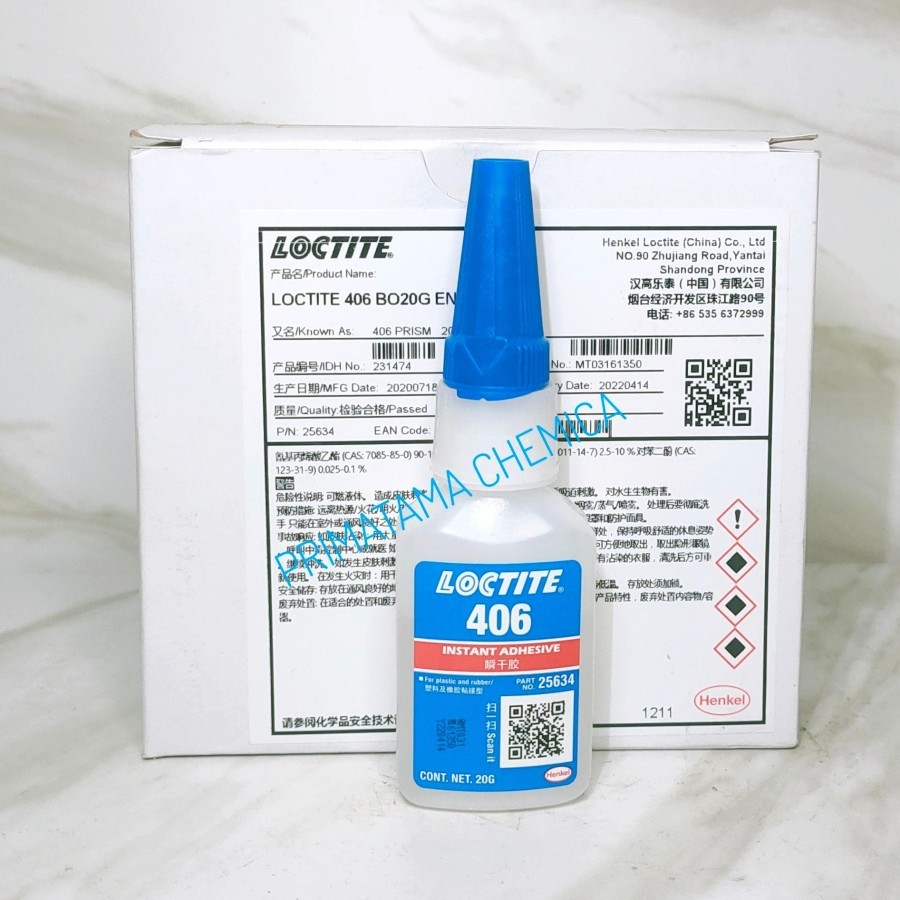 LEM LOCTITE 406 20ml