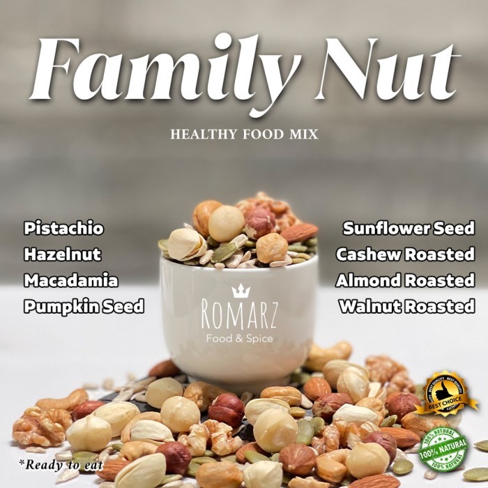 

Fresh HEALTHY FOOD MIX 100% ORIGINAL FAMILY NUT PREMIUM