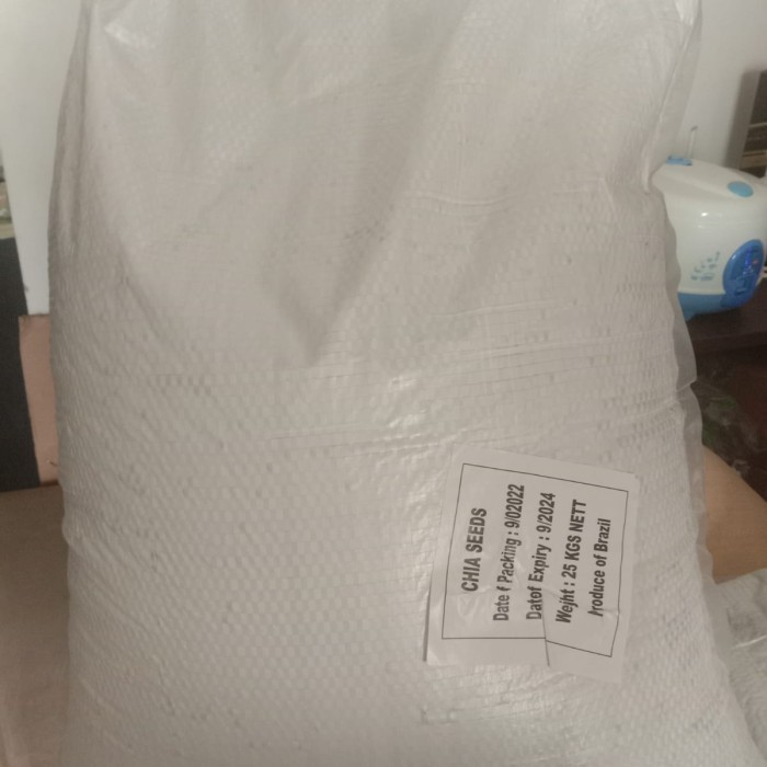 

Chia seeds bulk 25kg sak