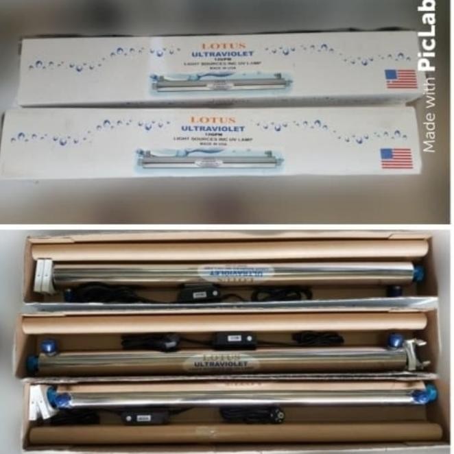Uv Lotus 12 Gpm Lampu Ultraviolet Depot Isi Ulang Air Minum