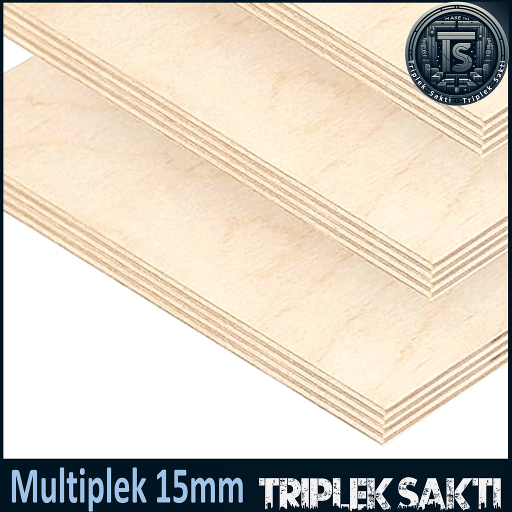 Triplek 15mm 10x200 cm | ISI 2 LEMBAR | Multiplek 15 mm 10 x 200 cm