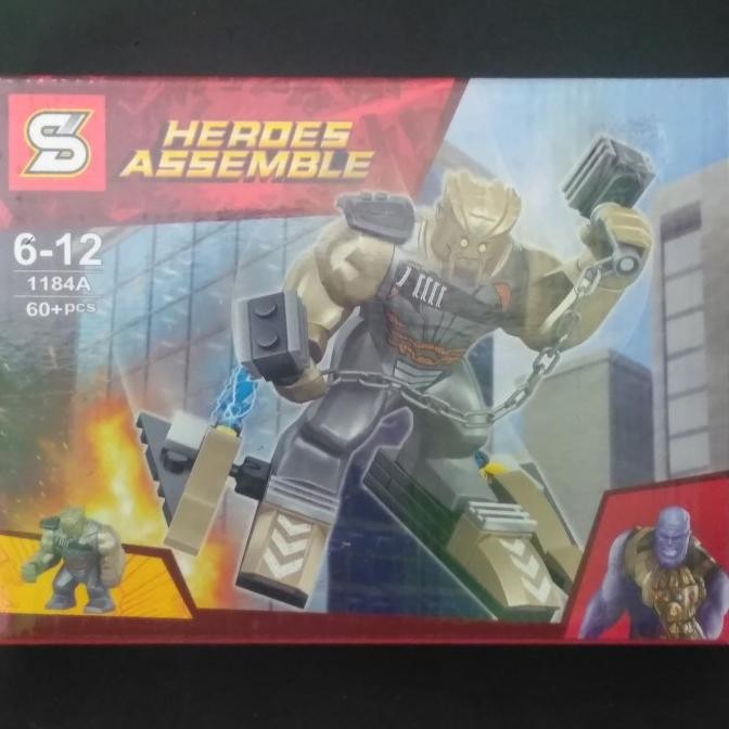 Brick SY Marvel Cull Obsidian Playset buba70 Ayo Beli