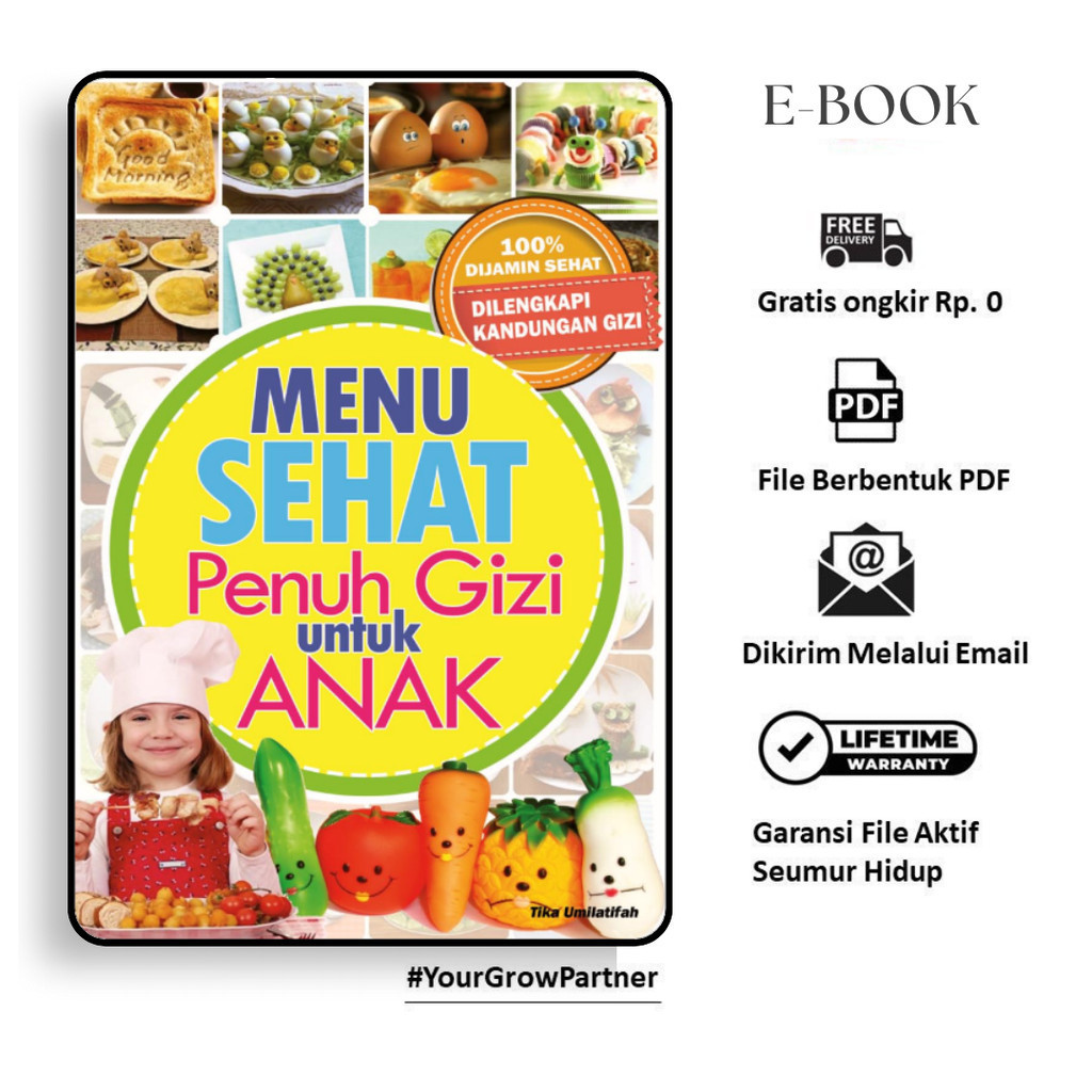 

396. MENU SEHAT PENUH GIZI UNTUK ANAK (TIKA UMILATIFAH) - cp