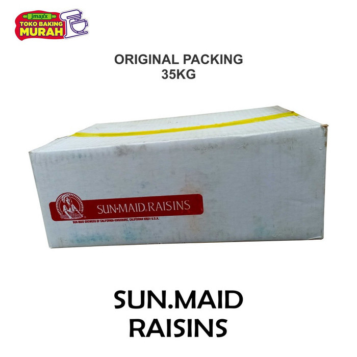 

Terlaris KISMIS SUNMAID repack 1kg bubble wrap SALE