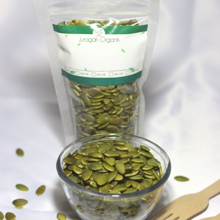 

Terlaris Organik Pumpkin Seed 500gr / Biji Labu / Pepita SALE