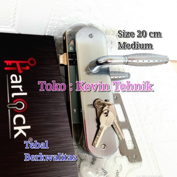 Diskon Kunci Pintu Tanggung Set 20 Cm, Kunci Pintu Rumah Set Medium 20 Cm Asw