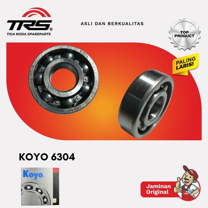 [Trs] Laker Bearing Koyo 6304 Original Koyo  Original