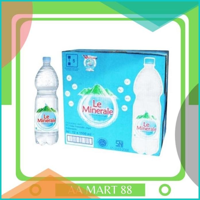 

air minum / air le minerale 1500 khusus grab sama go jek 140BZ4 perka