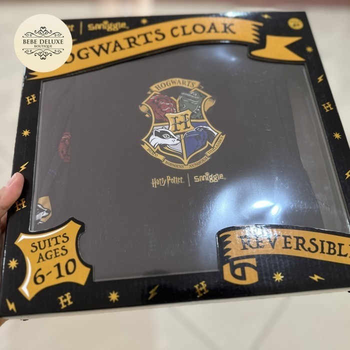 Jual Smiggle Hogwarts Reversible Cloak Jubah Harry Potter